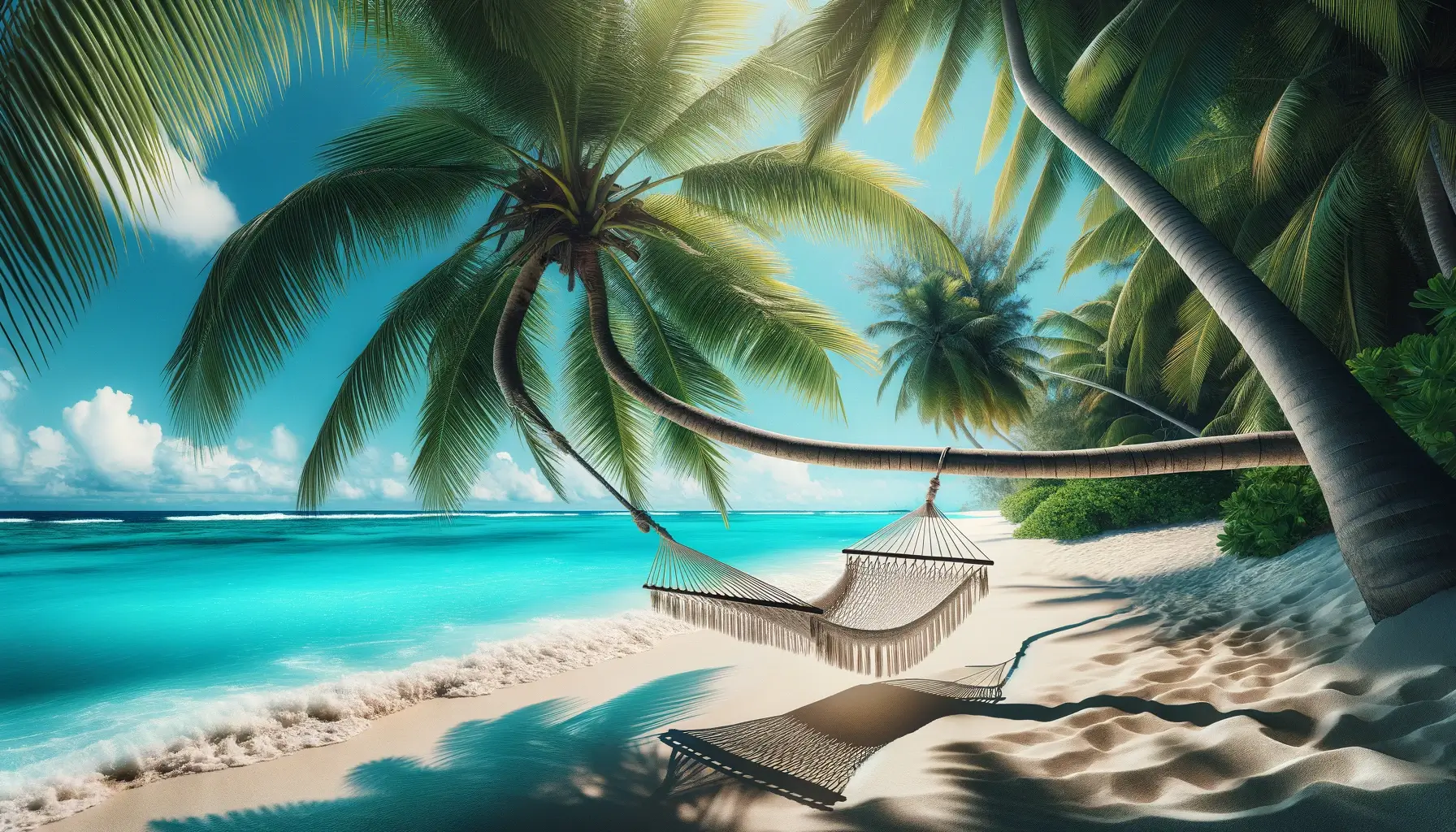 a caribbean beach