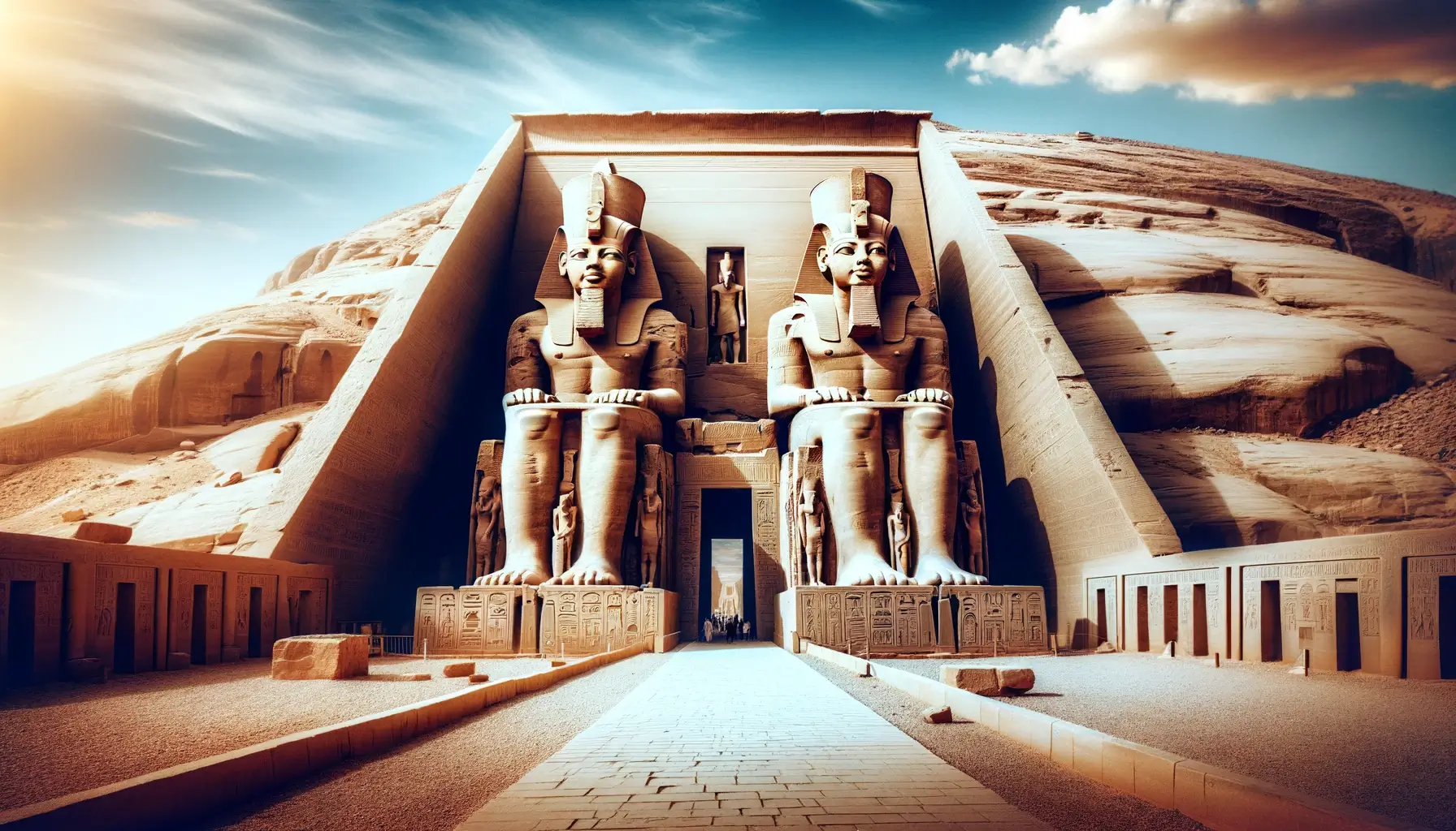 the temple of abu simbel